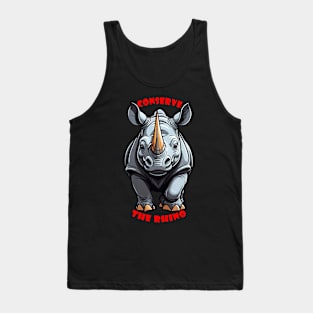 Conserve the Rhino Tank Top